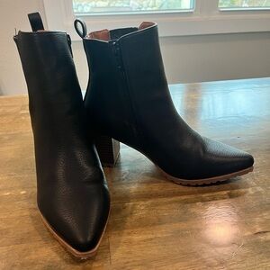 Maurice’s Faux Leather Black Booties!